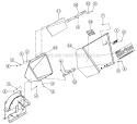 Part Location Diagram of 75346-35 Bear Cat Weldment, Hopper